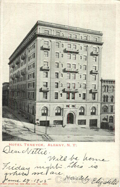 Hotel Teneyck Albany New York