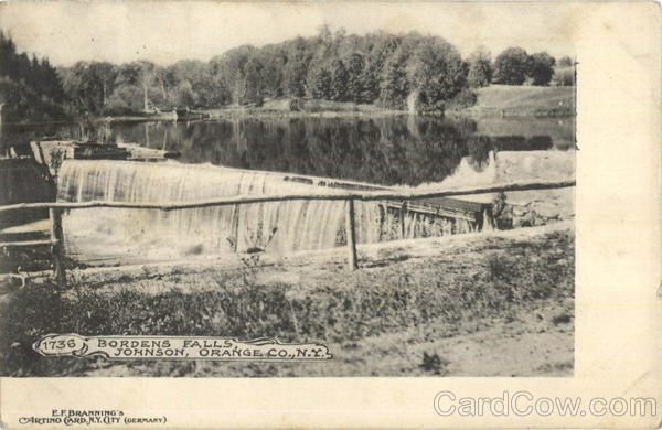 Bordens Falls Johnson New York