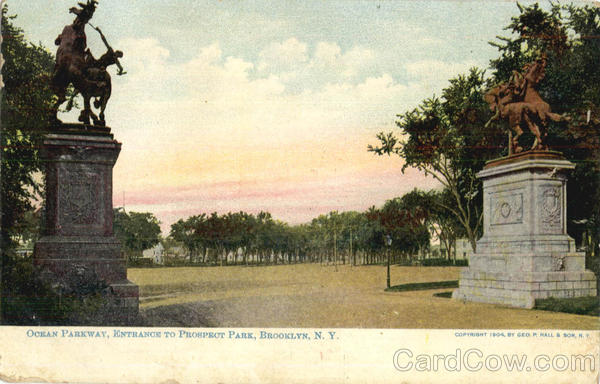 Ocean Parkway Entrance To Prospect Park Brooklyn New York