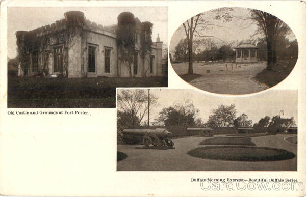 Old Castle And Grounds At Fort Porter Buffalo New York
