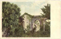 Old Spanish Mission Postcard