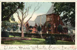 Church Of The Redeemer Biloxi, MS Postcard Postcard