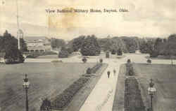 View National Military Home Postcard