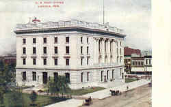 U.S. Post Office Lincoln, NE Postcard Postcard