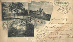 Greetings From Omaha Postcard