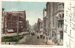 First Avenue From Pioneer Square Postcard