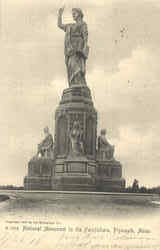 National Monument To The Forefathers Plymouth, MA Postcard Postcard