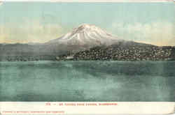 Mt. Tacoma Washington Postcard Postcard