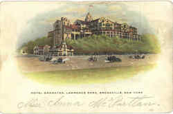 Hotel Gramatan, Lawrence Park Bronxville, NY Postcard Postcard