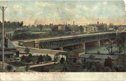 Girard Ave. Bridge, Fairmount Park Philadelphia, PA Postcard Postcard