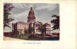 Colorado State Capitol Postcard