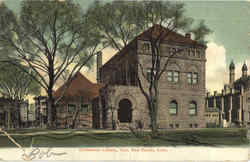 Chittenden Library, Yale Postcard