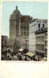 Kearny Street South From Sutter Postcard