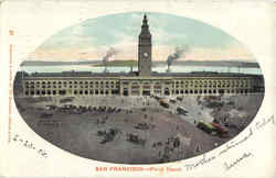 Ferry Depot Postcard