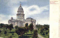 State Capitol Building Springfield, IL Postcard Postcard