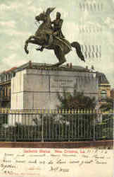 Jackson Statue Postcard