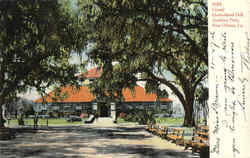 Crystal Horticultural Hall, Audubon Park Postcard