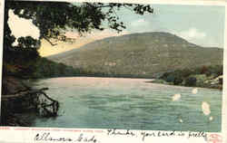 Lookout Mountain From Tennessee River Postcard Postcard