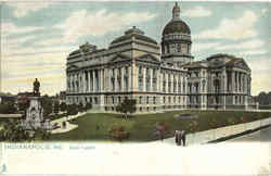 State Capitol Indianapolis, IN Postcard Postcard