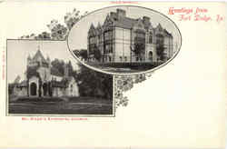 Greeting From Fort Dodge Postcard