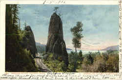 Hercules Pillars Columbia River, OR Postcard Postcard