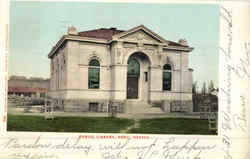 Public Library Postcard