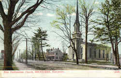 First Presbyterian Church Belvidere, NJ Postcard Postcard