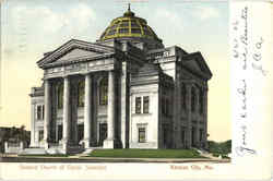 Second Church Of Christ Scientist Kansas City, MO Postcard Postcard