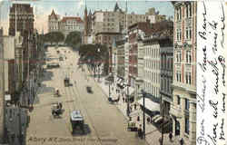 State Street From Broadway Postcard