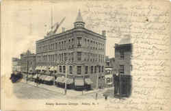 Albany Business College Postcard