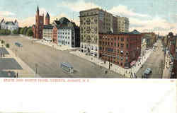 State And North Pearl Streets Postcard