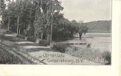 West Side Otsego Lake Cooperstown, NY Postcard Postcard