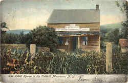 The Oldest House In The Catskill Mountains Postcard