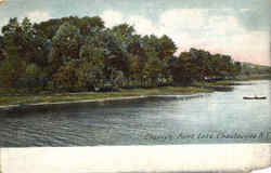 Cheney's Point Lake Chautauqua, NY Postcard Postcard
