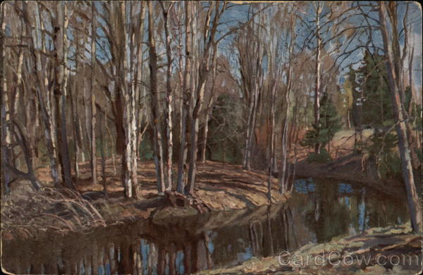 C. Жyковскiй. Oсень. / S. Joukovsky. Automne Russia