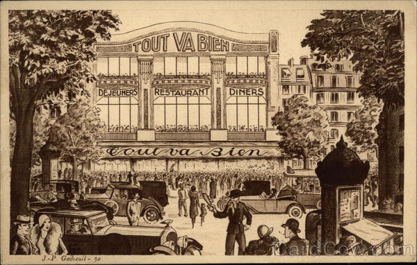 Boulevard Saint-Denis Paris France