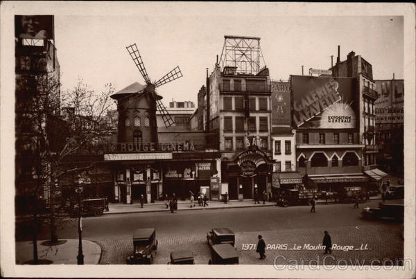 Le Moulin Rouge Paris France