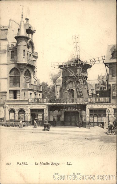 Le Moulin Rouge Paris France