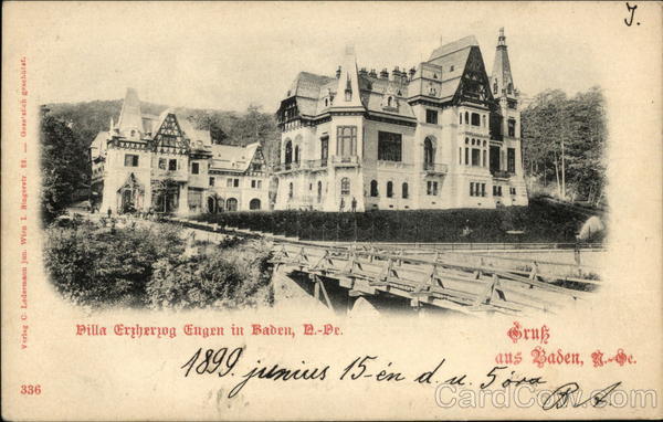 Villa Erzherzog Eugen Baden Austria