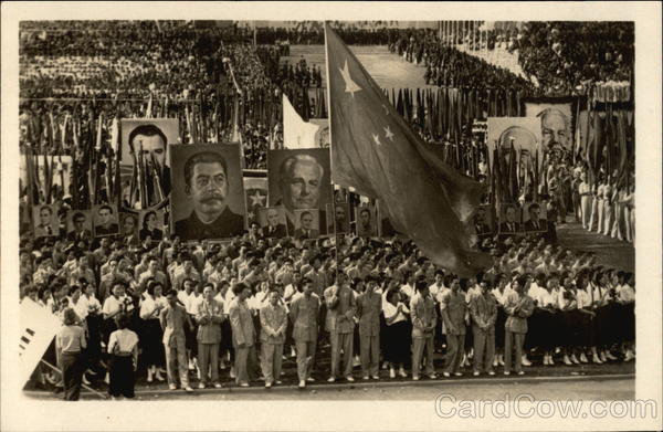 Chinese Delegation - Weltfestspeile III Berlin Germany