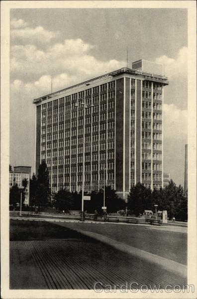 Administration Building Bata Factories Zlin Czech Republic