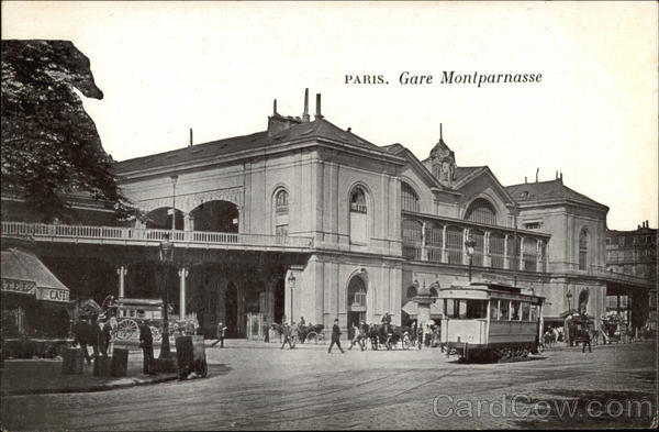 Gare Montparnasse Paris France