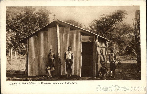 First Chapel in Katondwe Zambia Africa