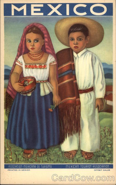 Children in Mexican Dress Mexico