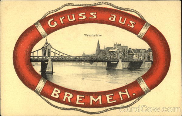 Weserbrucke Bremen Germany