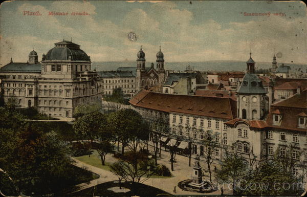 Mestske Divadlo - Municipal Theater Plzen Czech Republic