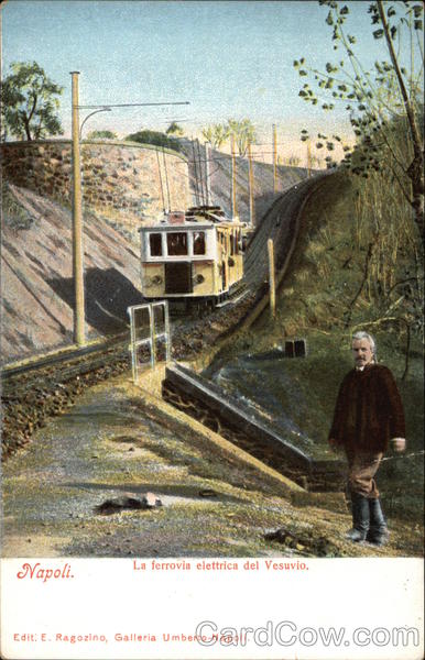 Napoli - La Ferrovia elettrica del Vesuvio Italy