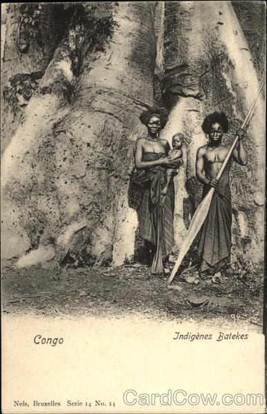 Congo - Indigènes Batekes
