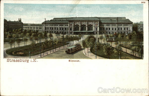 Bahnhof Strasbourg France