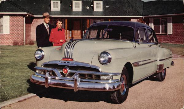 1950 Pontiac Chieftain Deluxe 4-Door Sedan Cars